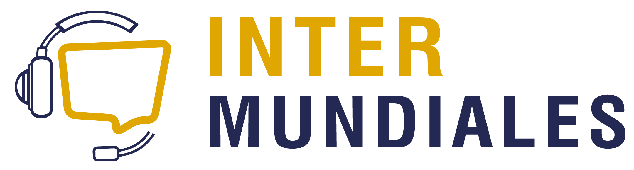 Logotipo oficial de Interpretaciones Mundiales: Expertos en Traducción Certificada e Interpretación Simultánea.