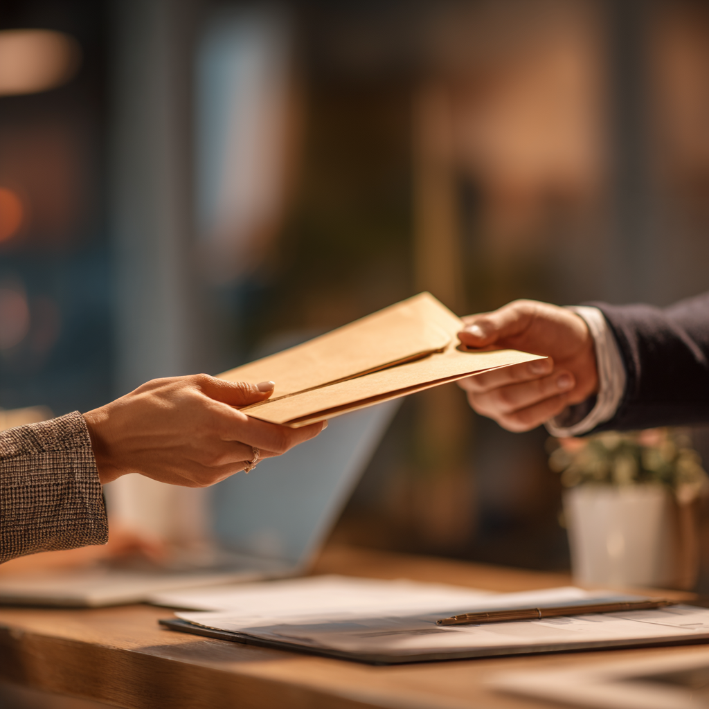 Entrega de archivos traducidos en formato digital y documentos con firma de perito oficial. Sello de garantía de calidad ISO 9001 aplicado a la traducción final entregada.